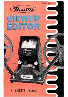 Minette Editor Viewer manual. Camera Instructions.